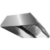 Nerezový digestor ostrovčekový SEE dĺžka 1600 x šírka 1700 x výška 350mm