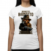 Bobrito Bandito Zombie - Italian Brainrot - bobor bandita - dámske tričko s potlačou - Tričkový | L | Biela | Dámske - super slim