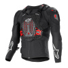 BIONIC XTR PLASMA, ALPINESTARS (černá/červená/bílá) 2025 Veľkosť: S
