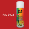 Farba v spreji akrylová TECH RAL 3002 lesklá 400 ml