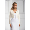 Svatební bolerko s dlouhým rukávem ivory BF-198 Rozmer: M
