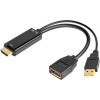PREMIUMCORD adaptér HDMI to DisplayPort s napájením kportad09 PremiumCord
