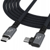 Kábel Wozinsky USB typ C - USB typ C 1,5 m čierny
