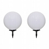 Solárne svietidlá - Drive Solárna lampa pre záhradu 2 ks LED 40 cm (Solárne svietidlá - Drive Solárna lampa pre záhradu 2 ks LED 40 cm)