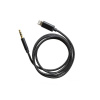 mobilNET Čierny Lightning na 3,5mm jack 1M kábel (E) DAD-0126-AUX-LIGHT