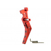 MAXX Model CNC spúšť Advanced (style B) pre M4 - červená