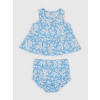 GAP 857431-00 Baby vzorovaný set top a kraťasy Modrá - 18-24M