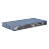 Hikvision DS-3E1326P-EI(B) síťový přepínač Řízený Fast Ethernet (10/100) Podpora napájení po Ethernetu (PoE) 1U Modrá