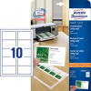 Avery Zweckform vizitky, matné, biele, A4, 200 g/m2, 85x54mm, 25 listov, pre laserové a atramentové tlačiarne, O (Vizitkový papier C32011-25)