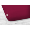 Džersejová plachta tmavo červená na výšku matraca do 30 cm Veľkosť: 160 x 200