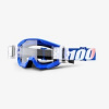 100% okuliare Strata MX MTB Roll off Nation číre sklá 100% 50420-236-02