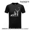 Tričko RANGER® - JELENIA RODINKA - a M Čierna