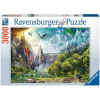 Ravensburger: Puzzle 3000 ks - Ríša drakov