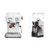 Ascaso Dream PID, Cloud White + Eureka Mignon Specialita, NX black