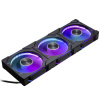 Phanteks D30 PWM Reverse Airflow D-RGB PC vetrák s krytom čierna (š x v x h) 120 x 120 x 30 mm; PH-F120D30R_DRGB_PWM_BK01_3P