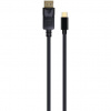 Gembird kábel Mini DisplayPort (M) na DisplayPort (M), 4K/30Hz, 1.8m, čierny CCP-mDP2-6
