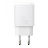 Adapter Baseus CCXJ-B02 USB/USB-C 20W biely