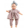 Realistické miminko - holčička Sonia v puntíkatém oblečku od firmy Paola Reina (Alex a Sonia 36 cm)