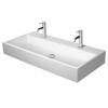 Duravit DuraSquare Umyvadlo 100 x 47 cm se 2 otvory, alpská bílá 2353100043