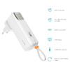 AppleMix 2v1 Externá batéria / powerbanka EPICO 5000 mAh + nabíjačka EU / UK / AU USB-C + kábel USB-C