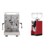 ECM Mechanika MAX + Eureka Mignon Bravo, CR ferrari red