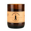 Prírodná vonná sviečka sójová - aromka - pivná fľaša v krabičke, 150 ml - šalvia
