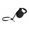 Alcott Wanderer Leash 5m Black – automatické vodítko pre psa, čierna S