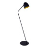 SOHO BLACK čierno-zlatá stojaca lampa Loft 150 cm E27 5037 TK Lighting