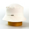 Karpet Dámsky úpletový klobúk s rovnou hlavou - smotana-57-58