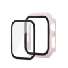 AppleMix Tvrdené sklo + matný rámik pre Apple Watch 44 mm Series 4 / 5 / 6 / SE - ružové