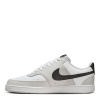 Nike Court Vision Low Trainers Mens Grey/Black/Wht 8 (42.5)