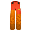 Pánske nohavice Ortovox 3L RAVINE SHELL PANTS - oranžová M