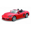 Bburago Porsche 718 Boxster cabrio Oranžová 1:24