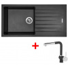 Sinks Perfecto 1000 Metalblack + Mix 3 P GR
