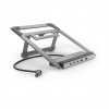 Hama USB-C dokovacia stanica a stojan pre notebook Connect2Office Stand, 12 portov 200139