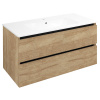 Sapho EZARA umývadlová skrinka 99,8x52x46cm, dub alabama EZ101-2222