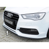 Rieger Tuning profilovaná lipa pod originálny predný nárazník S-Line pre Audi A3 / S3 (8V) Cabrio 8V7 / Sedan 8VS, r.v. od 07 / 12-08 / 16, Povrchová úprava plast ABS, čierny lesklý lak