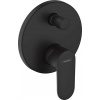 Hansgrohe Vernis Blend - Vaňová batéria pod omietku, matná čierna 71467670