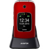 ALIGATOR V650 Senior červeno-stříbrný+st.nab