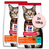 Hill's Science Plan granule pre dospelé mačky s tuniakom 2 x 10 kg