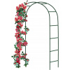 Pergola kovový Gockowiak oblúk 240 cm (Záhradná pergola Oblúk na ruže Popínavé kvety Kovové 240 x 140 x 38 cm)
