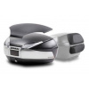 Vrchný kufor na motorku SHAD SH48 nový titán vr. opery, karbónového víka a zámk PREMIUM lock