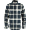 FJÄLLRÄVEN Övik Lite Flannel Shirt M Dark Navy-Chalk White - L