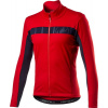 Pánska cyklistická bunda Castelli 20506 MORTIROLO VI 023 červená M