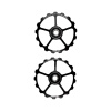 CeramicSpeed Nadrozmerné kladkové kolieska 17 zubov Farba: Čierna, Úprava: Coated