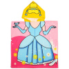 Princess detské plážové pončo balenie 1 ks