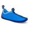Barefoot dětské přezůvky Affenzahn - Slipper Homie Bear vegan modré