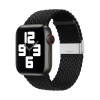 AppleMix Remienok pre Apple Watch Ultra 49 mm / 45 mm / 44 mm / 42 mm - opletený - nylon - čierny