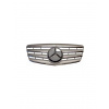 PROTEC Přední maska Mercedes W211 2006-2009 stříbrná chromová
