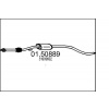 Stredný tlmič výfuku MTS 01.50889